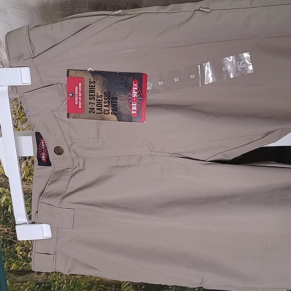 New with tags! Tru-Spec Womens size 12 Classic Tactical Uniform Pants khaki